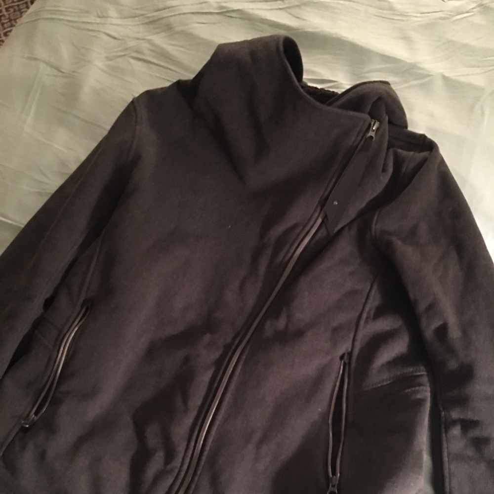 Woman’s LuLu Lemon Dark Grey Winter Coat size 12